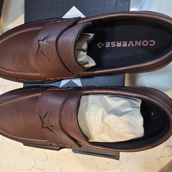 Converse Chuck Taylor All Star Loafer Totally Fudged Brown 2025 shoes Mens SZ 10 - Picture 6 of 16